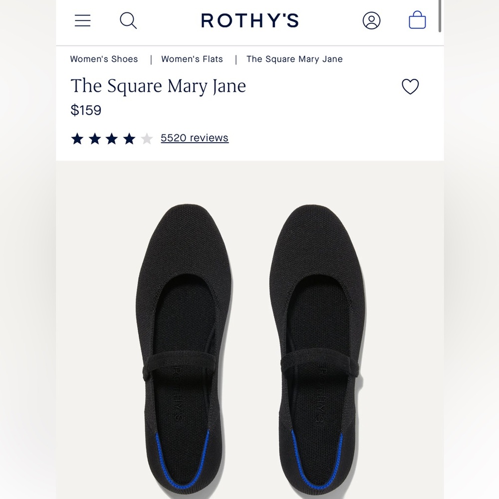 Rothy's Max Square Mary Janes - Picture 6 of 6